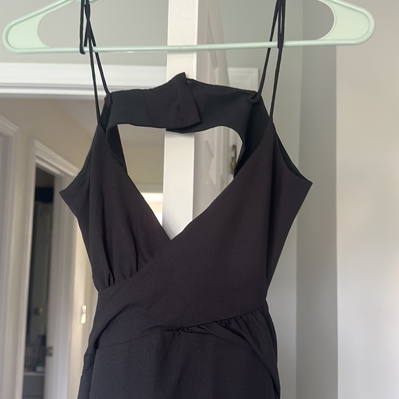 Nwt size 2 bhldn backless crepe dress black - Picture 4 of 6